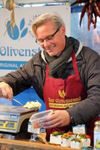 Der Olivenstand