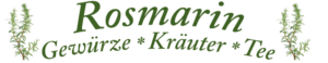 Rosmarin – Kräuter & Gewürze – Logo